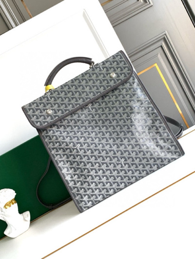Goyard Saint Leger backpack gray-33